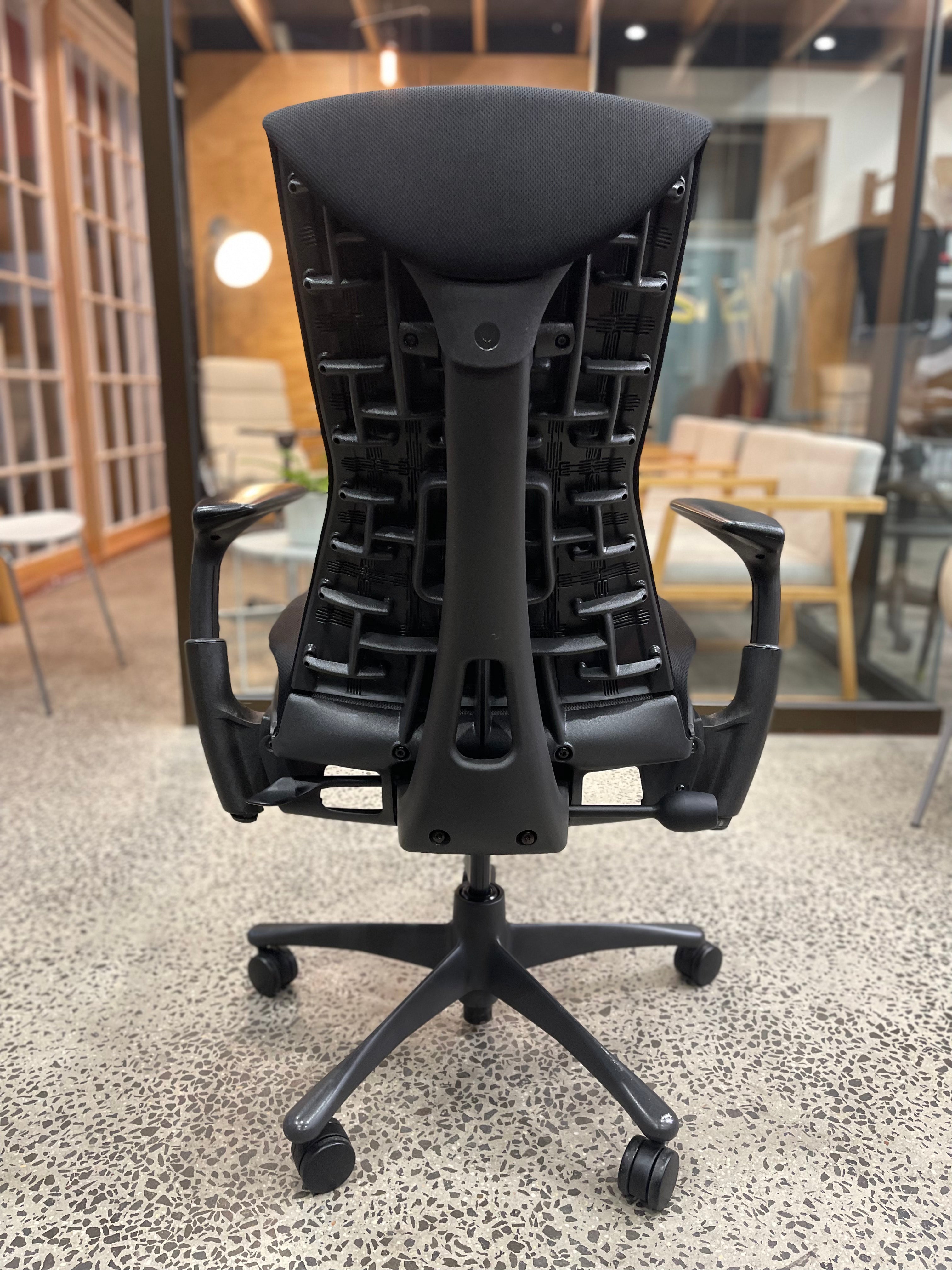 Herman Miller Embody Task Chair Refurbished Black Arms