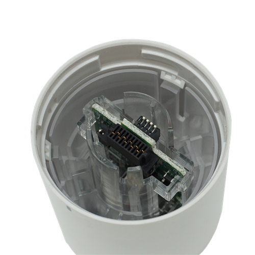 PATLITE LR6-BW 60mm Alarm Buzzer Unit for LR Signal Tower Lights Off-white IP65 Polycarbonate Hygienic Design